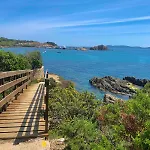 T2 Climatise Avec Terrasse & Parking A Pied 5min Presqu Ile De Giens 아파트